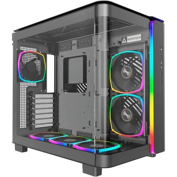 Montech KING 95 PRO, Tower-Gehäuse (schwarz, Tempered Glass x 2)