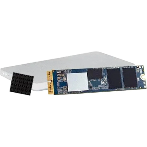 OWC Aura Pro X2 500 GB, SSD (PCIe 4.0 x4, NVMe 1.4, Custom Blade, inkl. Upgrade-Kit)