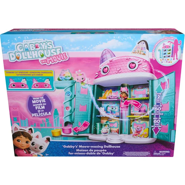 Spin Master Gabby's Dollhouse: Der Film - Puppenhaus zum Kinofilm, Spielgebäude (B-Ware)