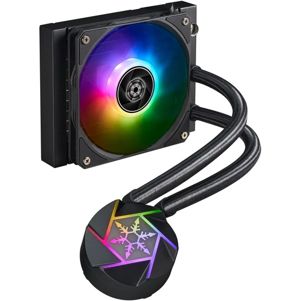 SilverStone VIDA 120 SLIM 120mm, Wasserkühlung (schwarz)