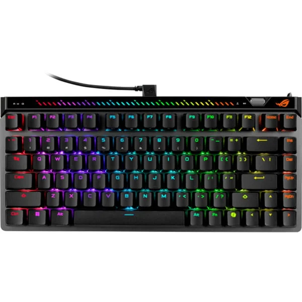 ASUS ROG Falchion Ace 75 HE, Gaming-Tastatur (schwarz, DE-Layout, ROG HFX V2)