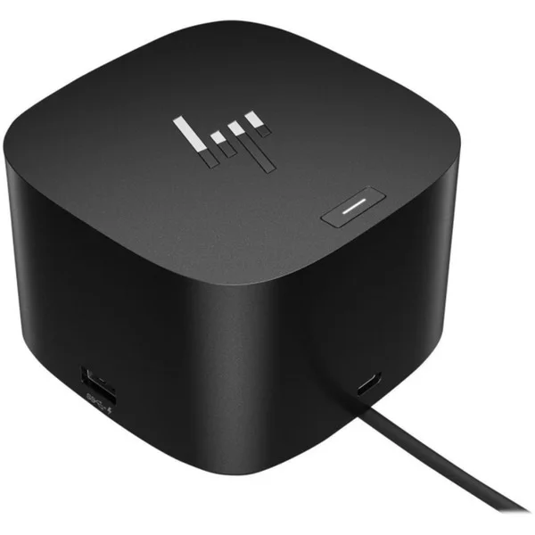 HP Thunderbolt Dock G4 120 W Generalüberholt, Dockingstation (schwarz, 120 Watt, USB-C, DisplayPort, HDMI)