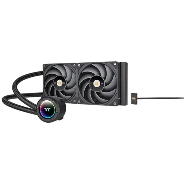 Thermaltake TOUGHLIQUID 240 EX Pro ARGB Sync AIO Liquid Cooler 240mm, Wasserkühlung (schwarz)