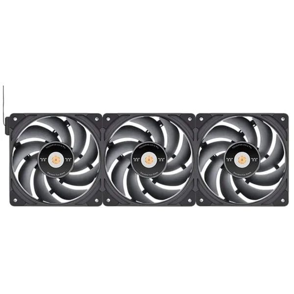 Thermaltake TOUGHFAN EX12 Pro – Swappable Edition, Gehäuselüfter (schwarz, 3-Fan Pack, 120 mm)