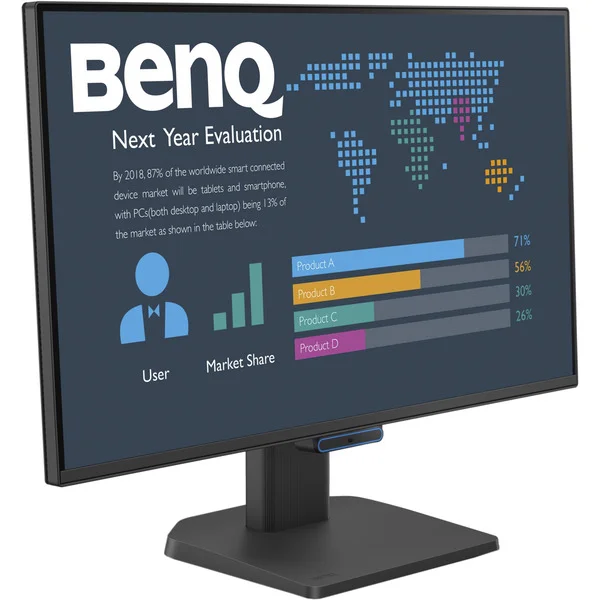 BenQ BL2490C, LED-Monitor (60.5 cm (23.8 Zoll), schwarz, FullHD, IPS, HDMI, DP, USB-C, 144Hz Panel)