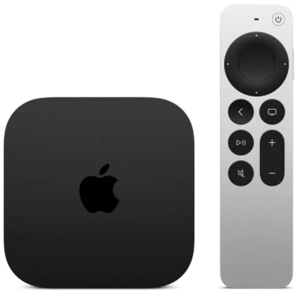 Apple TV 4K (3.Generation), Streaming-Client (schwarz, 128 GB)