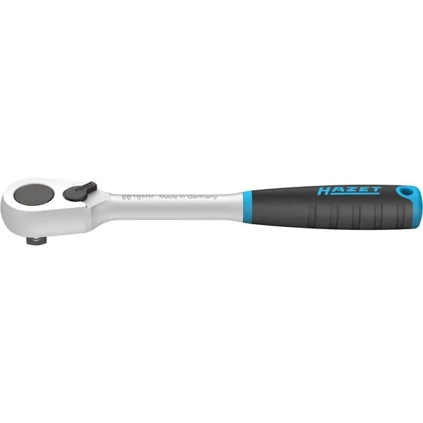 Hazet HiPer Feinzahn-Umschaltknarre 8816HP, 3/8" (schwarz/blau, Betätigungswinkel 4°)