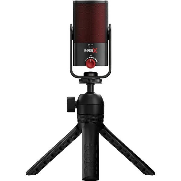 Rode X XCM-50, Mikrofon (schwarz/rot, inkl. Stativ)
