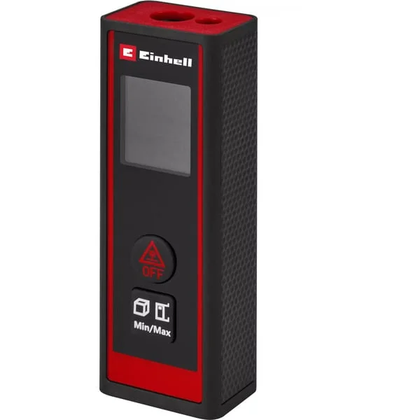 EINHELL Laser-Distanzmesser TC-LD 30 R, Entfernungsmesser (schwarz/rot, Abstände von 5 cm - 30 Meter)