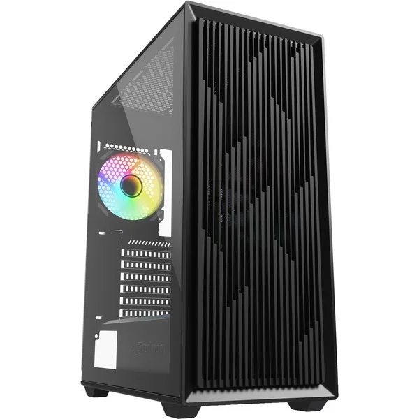 Sharkoon VK2 RGB , Tower-Gehäuse (schwarz, Tempered Glass)