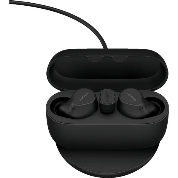 Jabra Evolve2 Buds, Kopfhörer (schwarz, UC, USB-C, Bluetooth)