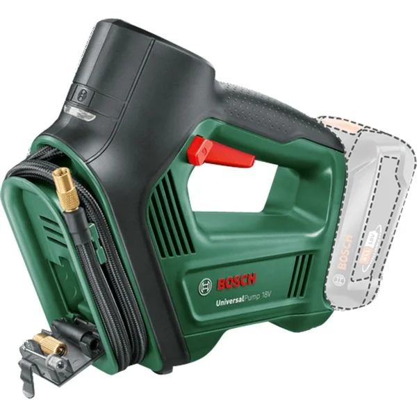 Bosch Heimwerken & Garten Akku-Luftpumpe UniversalPump 18V solo (grün/schwarz, ohne Akku und Ladegerät, POWER FOR ALL ALLIANCE)