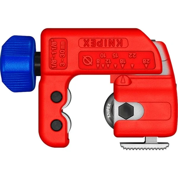 KNIPEX Rohrschneider TubiX S (rot, Ø 3 - 30mm)