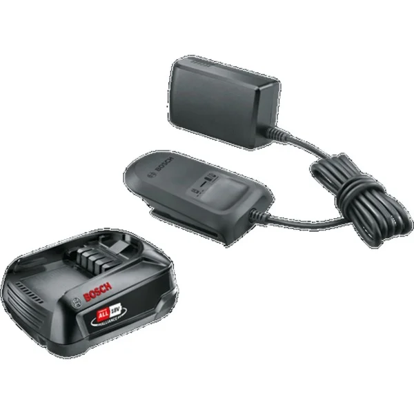Bosch Heimwerken & Garten Starter-Set 18V (PBA 2.0Ah + AL 18V-20) (schwarz, Akku + Ladegerät, POWER FOR ALL ALLIANCE)