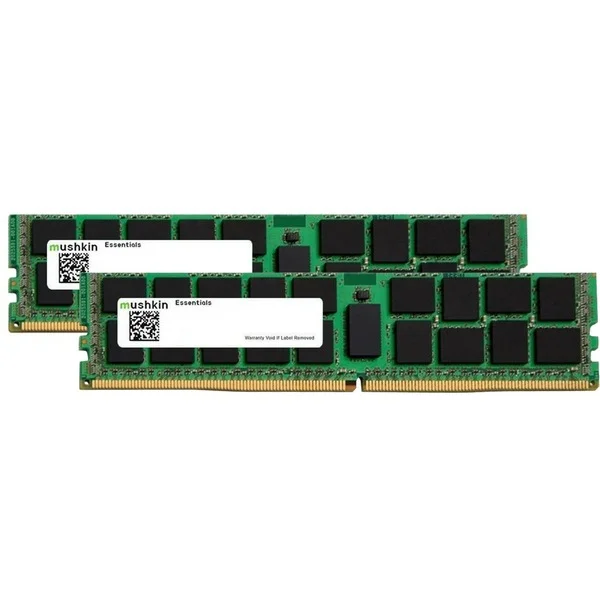 Mushkin DIMM 64 GB DDR4-2666 (2x 32 GB) Dual-Kit, Arbeitsspeicher (MES4U266KF32GX2, Essentials)