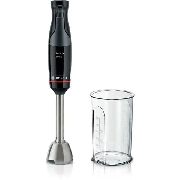 Bosch Home Stabmixer ErgoMaster MSM4B610 (schwarz/anthrazit, 1.000 Watt)