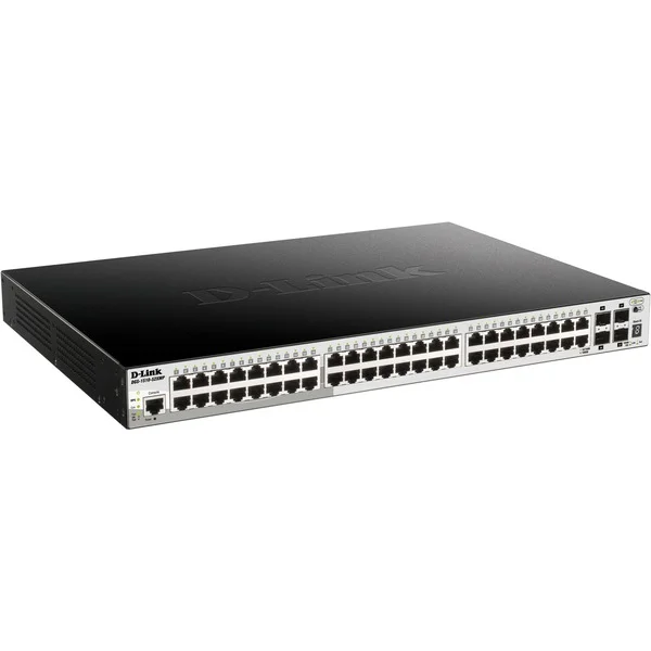 D-Link DGS-1510-52XMP/E, Switch (48 x RJ-45 Gbit/s, 4 x SFP+)