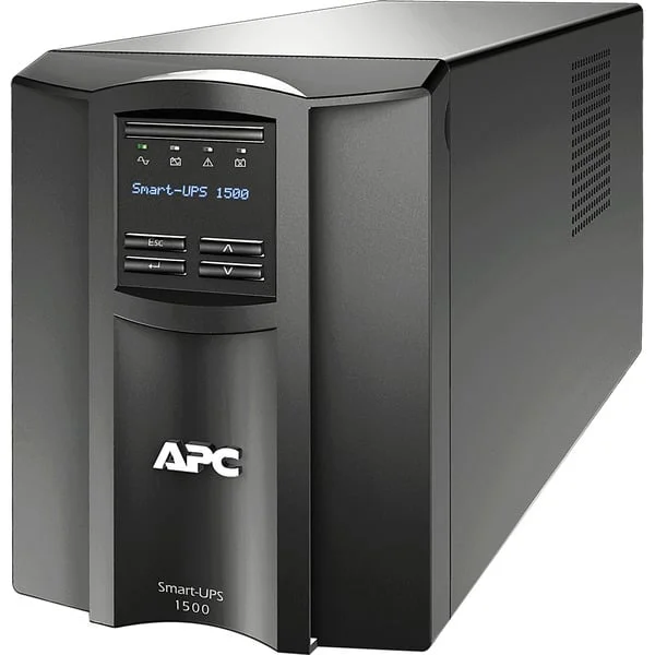 APC Smart-UPS, 1500 VA, LCD, 230 V, USV (schwarz)
