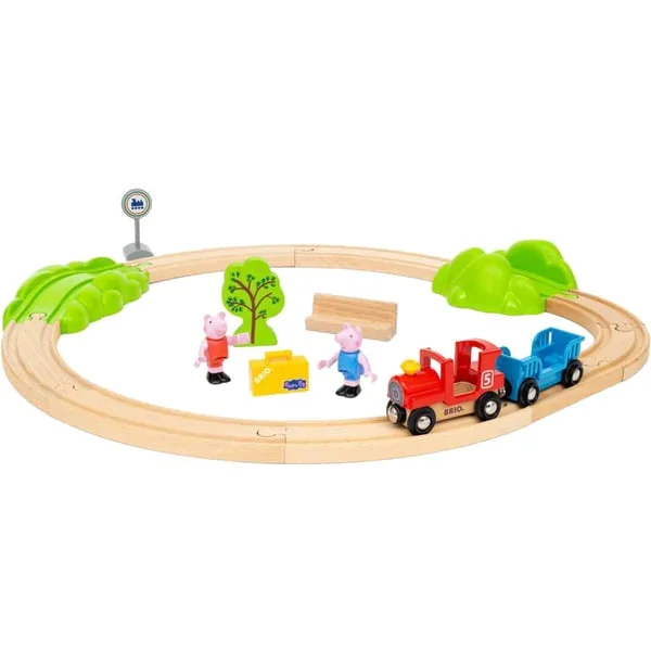 BRIO World - Peppa Wutz Zug-Set, Spielfahrzeug