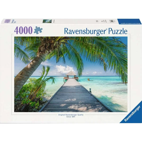 Ravensburger Puzzle Traumstrand auf den Malediven (4000 Teile)