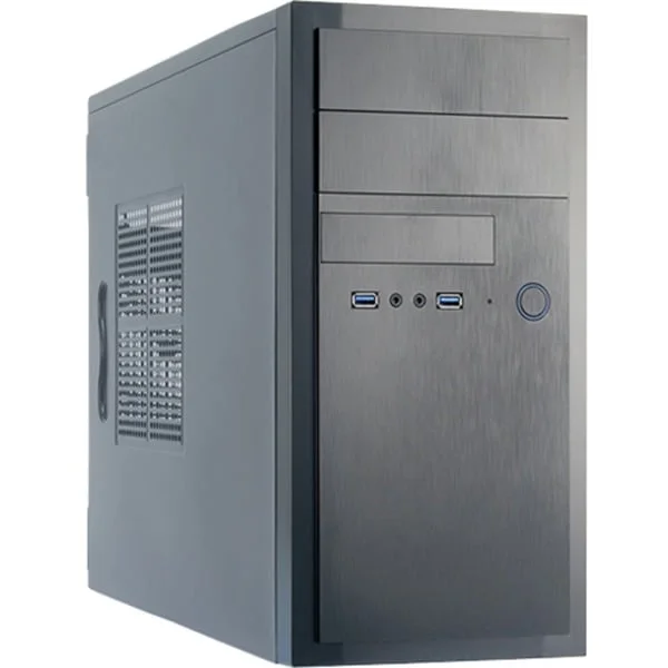 Chieftec HT-01B-350GPB, Tower-Gehäuse (schwarz, inkl. 350-Watt-Netzteil)