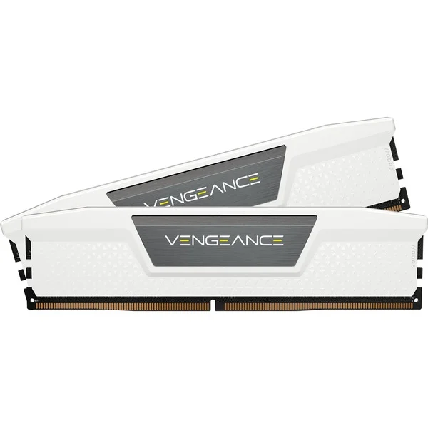 Corsair DIMM 64 GB DDR5-5200 (2x 32 GB) Dual-Kit, Arbeitsspeicher (weiß, CMK64GX5M2B5200C40W, Vengeance, INTEL XMP)