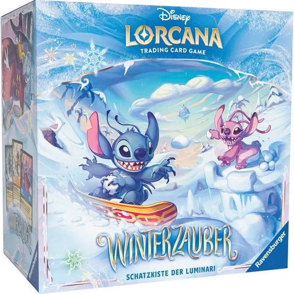 Ravensburger Disney Lorcana TCG: Winterzauber - Schatzkiste der Luminari, Sammelkarten