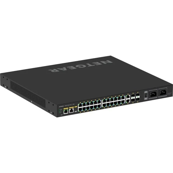 Netgear AV Line M4250-26G4XF-PoE++, Switch (schwarz)