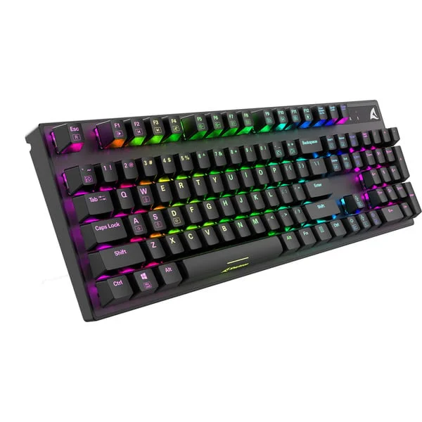 Sharkoon SKILLER SGK20, Gaming-Tastatur (schwarz, US-Layout, Huano Brown)