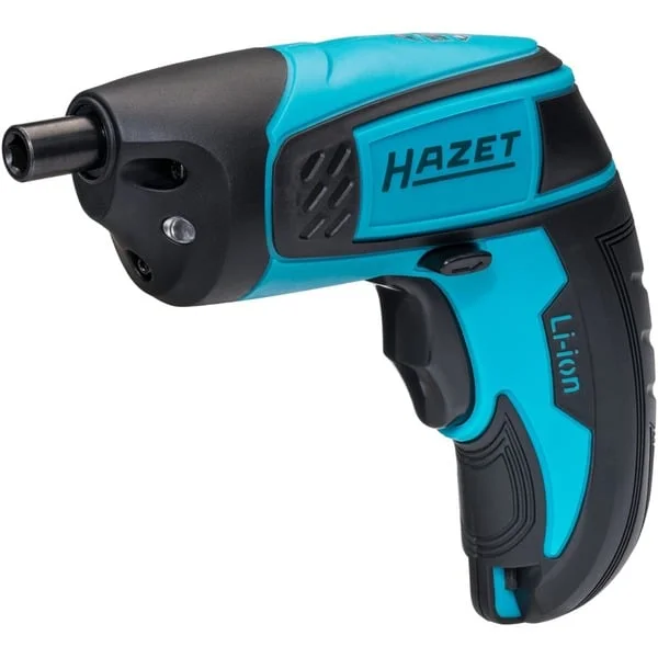 Hazet Mini-Akkuschrauber 9230B-1, 1/4"-Bits, inkl. Holster (blau/schwarz, 7-teilig)