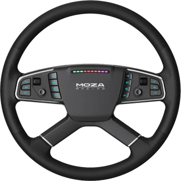 MOZA TSW Truck Wheel, Austausch-Lenkrad (schwarz)