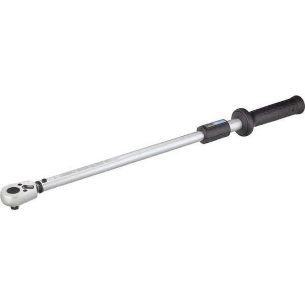 Hazet Drehmomentschlüssel 5123-2CLT, 1/2" (silber/schwarz, inkl. Aufsteck-Knarre)