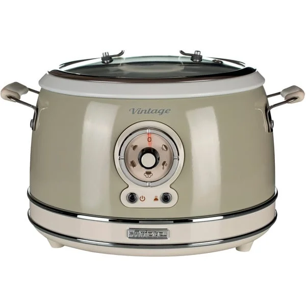 Ariete Reiskocher Vintage Beige (beige, 700 Watt, 3,5 Liter)