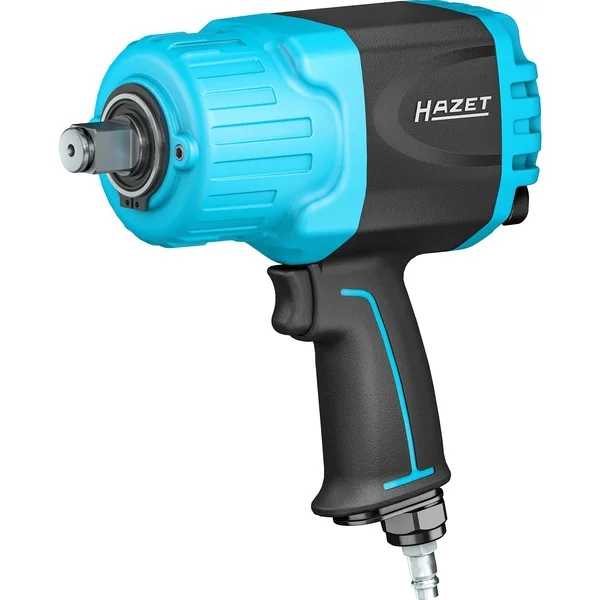 Hazet Twin Turbo Schlagschrauber 9013TT, 3/4" (schwarz/blau, Lösemoment 4.100 Nm)