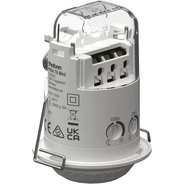 Theben PIRA T6 Mini, Bewegungsmelder (weiß)