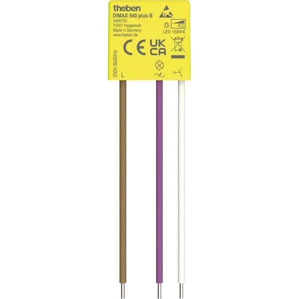 Theben DIMAX 540 plus B, Dimmer (UP-Dimmer für R- und C-Lasten)
