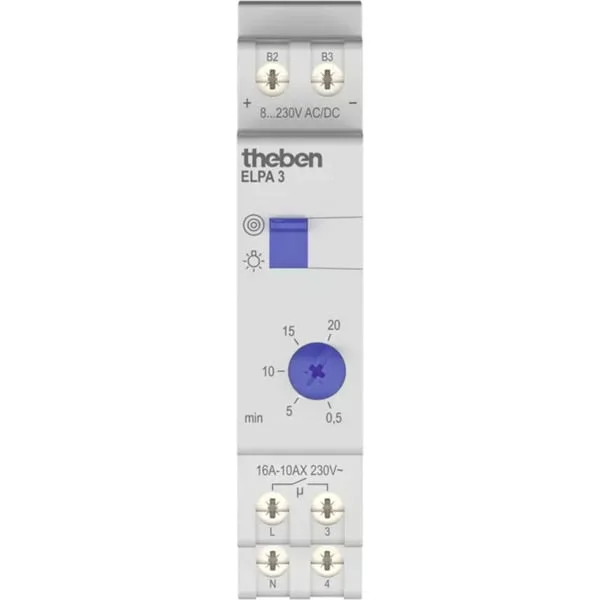 Theben Treppenlicht-Zeitschalter ELPA 3, Zeitschaltuhr (Elektronisch)