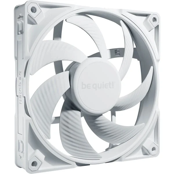 be quiet! Silent Wings Pro 4 140mm PWM White, Gehäuselüfter (weiß, 140 mm)