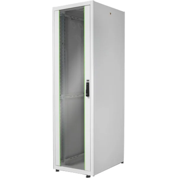 Digitus 483-mm-Netzwerkschrank, 42HE, IT-Schrank (hellgrau, 42 Höheneinheiten)