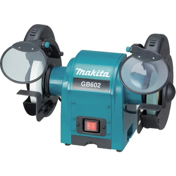 Makita Doppelschleifbock GB602, Doppelschleifer (blau/schwarz, 250 Watt)