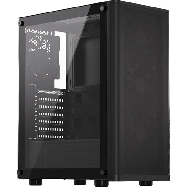 ENDORFY Ventum 200 Air, Tower-Gehäuse (schwarz, Seitenteil aus Tempered Glass)