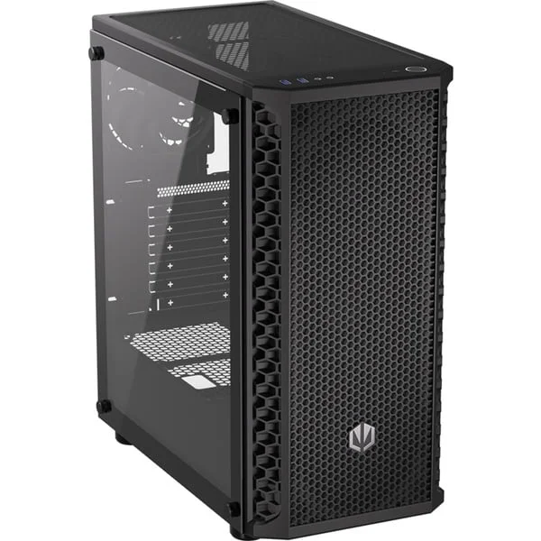 ENDORFY Signum 300 Air, Tower-Gehäuse (schwarz, Seitenteil aus Tempered Glass)