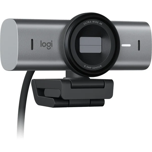 Logitech MX Brio 705 for Business, Webcam (grau/schwarz, 4K)