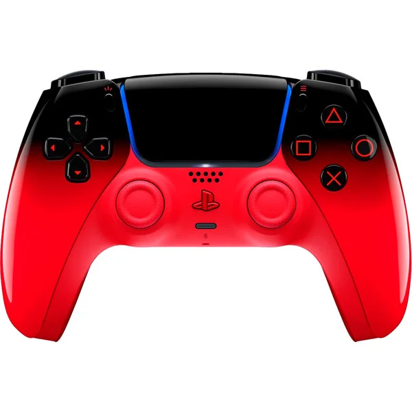 Sony DualSense Wireless-Controller, Gamepad (rot/schwarz, Techno Red)