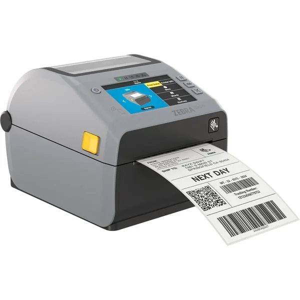 Zebra ZD621d, Etikettendrucker (grau/anthrazit, 203 dpi, Thermodirektdruck, USB, RS232, Bluetooth (BLE))