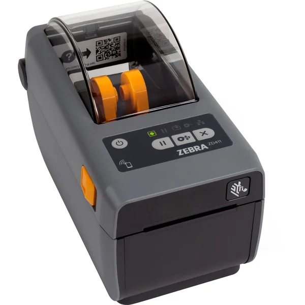 Zebra ZD411, Bondrucker (dunkelgrau, 300 dpi, Thermodirektdruck, Bluetooth (BLE), RTC)
