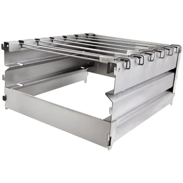 Broil King Multi-Windschutz für Infrarot-Seitenbrenner, Gestell (edelstahl)