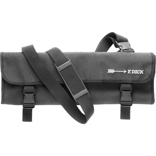 DICK Textil-Rolltasche, 12-teilig (schwarz, ohne Bestückung)