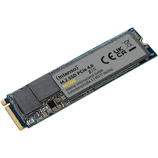 Intenso MI500 2 TB, SSD (PCIe 4.0 x4, NVMe 1.4, M.2 2280)