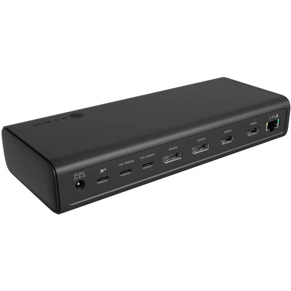 ICY BOX IB-DK7401-CU31, Dockingstation (schwarz)
